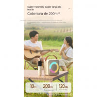 Máquina de Karaoke Portátil para Niños y Adultos, con Luces LED y Efectos de Sonido Variables, Regalo de Cumpleaños Familiar - details 1