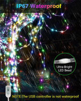 5M Fairy Light Smart Christmas LED Garland Remote Bluetooth APP Control DIY Color Indoor Outdoor Music Sync USB String Light - details 6