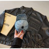 Gorra de béisbol vaquera, bolso cruzado, bolsa de almacenamiento para auriculares, Mini sombrero Harajuku, billetera, monedero de lona portátil de estilo coreano para uso diario - details 19