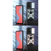 KEYSION Funda protectora a prueba de golpes V25 5G V25e, anillo de protección de lente de cámara deslizante, soporte para teléfono, cubierta trasera para VIVO X80 Lite - details 7