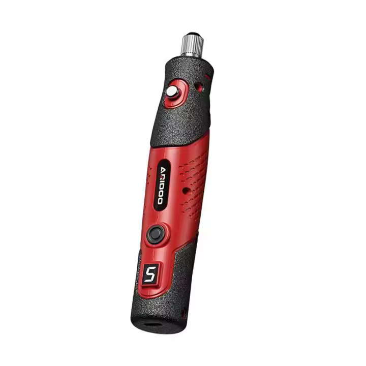 Mini amoladora eléctrica de 4,2 V, bolígrafo de grabado, máquina de perforación, Kit de herramientas rotativas recargables inalámbricas, grabador, 5000-20000r - 1