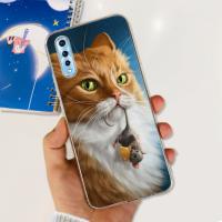 Funda trasera con patrón de gato para Vivo Y7s, carcasa de silicona transparente de TPU suave a la moda para niños, fundas para Vivo Y7s V1913A V1913T - details 16