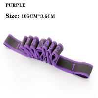 Bandas elásticas de resistencia para Fitness, cintas deportivas de resistencia para Yoga, estiramiento, Pilates, Crossfit, entrenamiento en casa, equipo de gimnasio - details 2