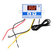 Controlador de temperatura LED Digital para incubadora, interruptor de refrigeración y calefacción, termostato, Sensor NTC impermeable, ZFX-W3007, 10A, 12V, 60V - details 7