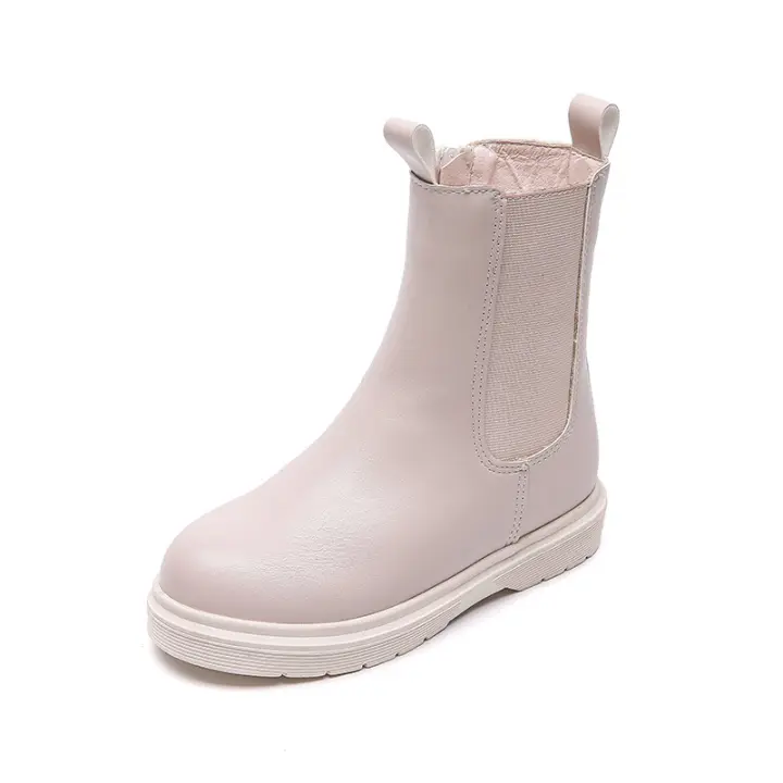 Nuevas botas de cigarrillos para niñas celebridades de Internet de moda botas de estilo británico para niños. - 1