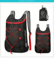 Mochila Deportiva Portátil Multifuncional Pequeña, Bolsa de Almacenamiento Ligera Plegable para Hombres Camping Senderismo Viajes Mochila - details 10