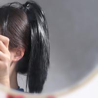Peluca sintética Invisible para aumentar el volumen del cabello, pinza con garra, cola de caballo, peluca de media cola de caballo, cola de caballo corta y recta - details 0