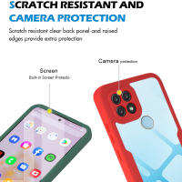 Funda Protectora Doble Cara 360 para OPPO Realme C30 C33 C21 C25 9i Find X5 Ultra Delgada Transparente Anti-caídas con Protección Completa - details 5
