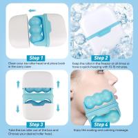 Scttomon Rodillo de Hielo Herramienta de Cuidado de la Piel Facial para Estrechar, Iluminar, Reducir Arrugas Regalo Ideal para Mujeres - details 6