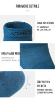 Calcetines deportivos de corredor AONIJIE E4109S actualización de par bajo corto perfectos para zapatos de carrera maratón de pie descalzo - details 12