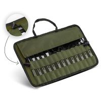 Estuche Portátil Impermeable para Cubiertos de Camping al Aire Libre Bolsa de Almacenamiento Enrollada para Tenedores Cuchara y Palillos - details 9