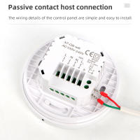 Controlador de temperatura del termostato inteligente WiFi 16A para calefacción de Suelo Eléctrica termostato de control de temperatura ambiente - details 3