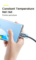 -Cable de carga rápida de 120W, Cable de datos tipo C de 6A, supercarga de doble motor, Compatible con Cable cargador de datos de 100W/66W/40W - details 6