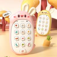 Juegos de Conejo para Niños Teléfono Móvil, Rompecabezas Masticable para Bebés, Teléfono Musical Multifuncional sin Batería para Hombres y Mujeres - details 0