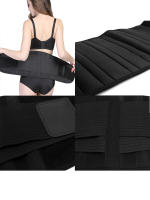 ROBASUK-corsé de entrenamiento de cintura para mujer, faja deportiva adelgazante, cinturón de ejercicio, recortador, cinturón para el sudor, ropa moldeadora, corsé de entrenamiento para gimnasio S - details 11