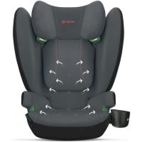 Para coches con y sin ISOFIX, De 15 a 50 kg aprox, De 3 a 12 años aprox, Gris (Gris Acero) - details 7