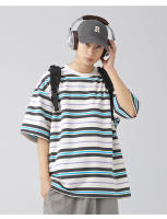 Camisetas de hombre Camiseta holgada de algodón de manga corta - details 9
