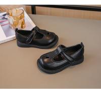 Zapatos de cuero de princesa para niñas, zapatos planos con correa en T, calados con corazón, bonitos y suaves, primavera y otoño, 2024 - details 10