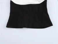 Elegante Top Minimalista para Mujer OUWU Chaleco Sin Tirantes con Espalda Descubierta y Cintura Definida Moda de Verano 2025 - details 7