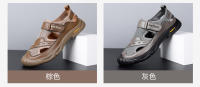 Nuevos Zapatos Casuales para Hombres Primavera-Verano 2025 Sandalias de Malla a la Moda - details 17