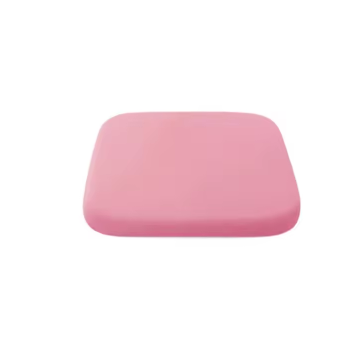 Práctico cojín de esponja para coche, cojín antideslizante y resistente para asiento de estudiante, cojín cuadrado transpirable para silla de oficina - 1
