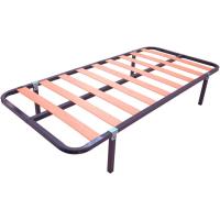 Cama Completa con Colchón Venus Reversible + Somier de Láminas Basic con 4 Patas Abrazadera, 90 x 190 - details 4