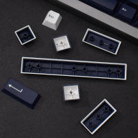 Tecla de doble disparo para teclado mecánico, accesorio con personalidad personalizada en inglés, de 132 teclas, modelo G clon Deep Navy, 61/87/104 - details 5