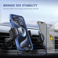 Soporte de teléfono para coche, abrazadera más ancha y gancho de Metal, ventilación [fundas gruesas amigables], soportes de teléfono para automóvil - details 1