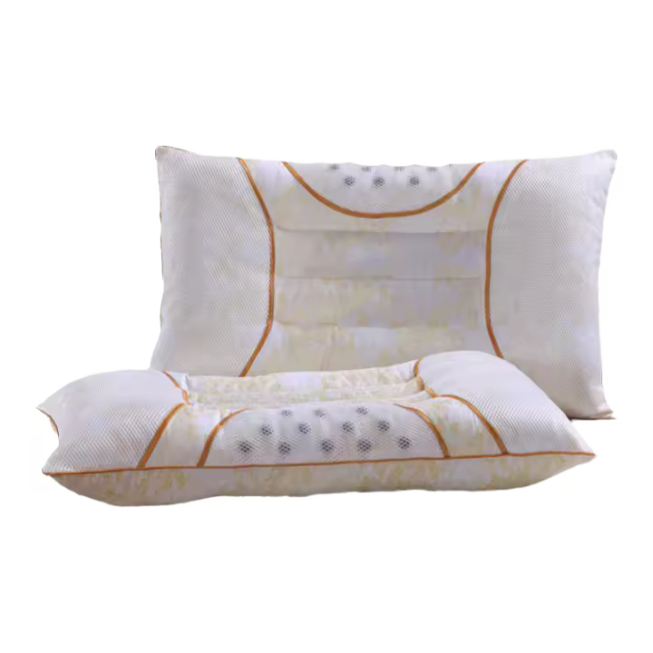 Almohada De Terapia Magnética De Cassia Chino Para Cuello Protección Durmiendo Soporte De Espalda Previene Rigidez En El Cuello Material Poliéster 100% - 1