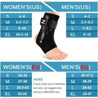 Soporte de Tobillo Deportivo Unisex Talón de Pie con Hebilla Elástica Protector de Lesiones y Sprains 1 Unidad - details 5
