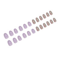 Uñas postizas de resina reutilizables para mujeres y niñas, arte de manicura, redondas, 24 piezas - details 4