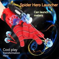 Juego de 1 Tirador de telaraña para niños, de Spiderman Juego, diversión Juego educativo para niños, lanzador de muñeca, Juego de araña, Héroe de Cosplay, lanzador de muñeca, regalo - details 5