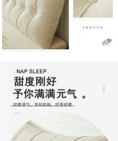 Almohada de cuña para cabecera de cama California King, almohada Triangular para cabecera, soporte de posicionamiento, respaldo de lectura, almohada de cuña - details 2