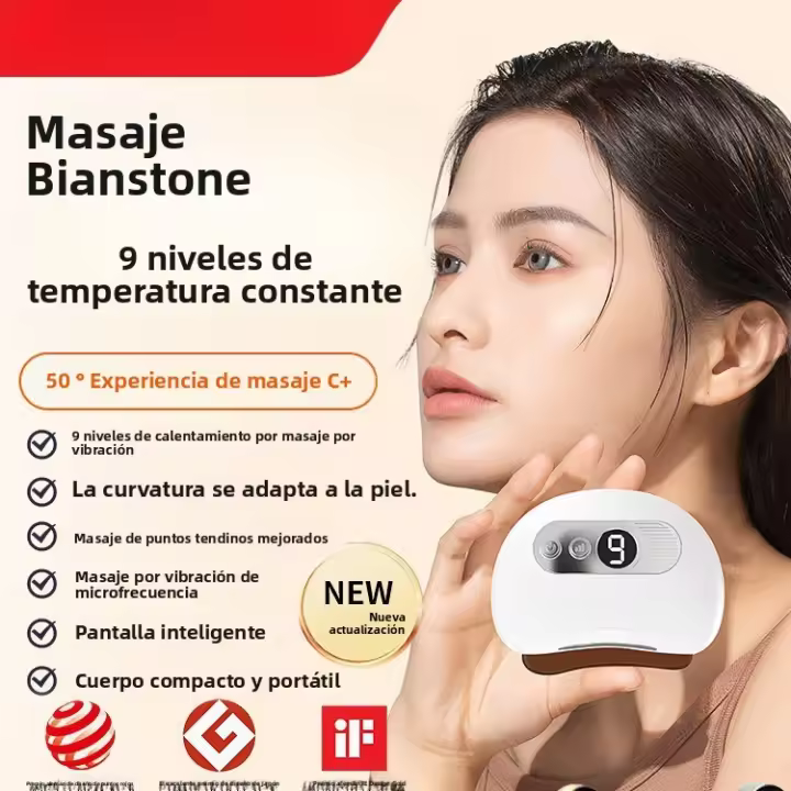 Cepillo eléctrico de meridianos, instrumento de fisioterapia para raspar el vientre delgado, cepillo de dios para dragar, dispositivo abdominal, masaje, ventosas, quema de grasa, pequeño regalo - 1