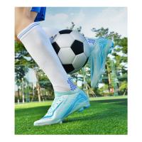 Zapatos De Fútbol Para Hombres De Alta Calidad Original Con Punta Larga Antideslizantes Para Entrenamiento Profesional Y Sociedad Cleats De Interior Microfibra Cierre De Laces Material De Suela De Goma - details 8