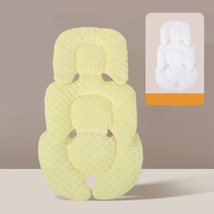 Cojín para cochecito de bebé de Color sólido, cojín para asiento de bebé, accesorios para cochecito, alfombrilla para asiento de coche, cojín para cochecito - 1