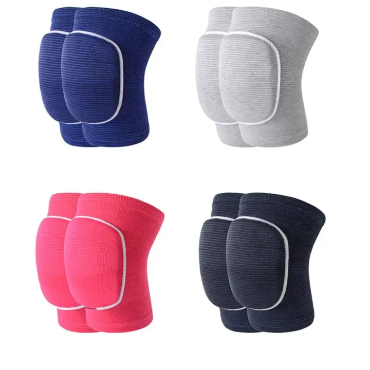 Rodilleras deportivas protectoras para Voleibol y fútbol, Protector de rodillas elástico, Esponja grosada, soporte para Baile - 1