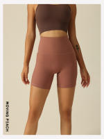 Pantalones cortos de mujer MOVING PEACH con bolsillos laterales para levantamiento de cadera pantalones deportivos gruesos y suaves transpirables de APC material exterior 75% Nylon + 25% Spandex - details 11