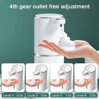Líquido sin contacto 380ml, ES, USB, montaje en pared, pantalla inteligente, sensor infrarrojo automático, dispensador de jabón, desinfectante de manos - details 5