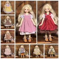 Accesorios de juguete, ropa para muñeca BJD, traje de juguete, ropa de juguete, muñeca con bisagra de ojo simulado, vestido de 30cm, ojos 3D, muñeca con articulaciones extraíbles - details 1