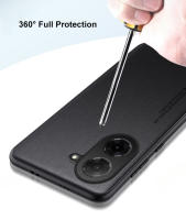 Funda de lujo de cuero PU para Xiaomi Redmi A5 Cubierta trasera de silicona mate, protección total contra golpes - details 6