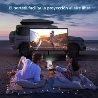 Proyector Android 4k LED de Alta Calidad Enfoque Corto, Resolución 720P, Audio Incorporado, WIFI, Tamaño de Pantalla Máximo 130&quot - details 14