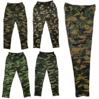 Pantalon cargo Hombre Casual,  Camuflaje Militar Largo sin Puños con Forro polar Grueso,  Cintura Elástica con Cordón Ajustable, 4 Bolsillos - otoño/invierno - NK185 - details 6