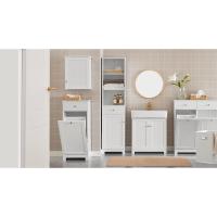 Armario de Baño de Suelo con 1 Estante y 2 Puertas 60 x 30 x 60 cm Ideal para Debajo del Lavabo - details 28