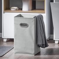 Armario de Baño de Piso con 2 Estantes Abiertos Mueble de Almacenamiento de Ropa Sucia de 35 x 30 x 105cm - details 5