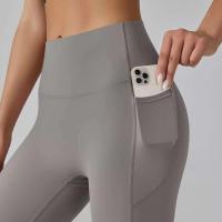 Hmidou-mallas de gimnasio con bolsillos para mujer, pantalones de Yoga, Fitness, cintura alta, Control de barriga, correr, entrenamiento - details 13