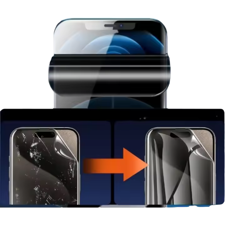 4Pcs Película De Hidrogel Suave Antispy Para iPhone 16 15 pro Max 13 14 12 11 pro Protector De Pantalla Para iPhone 16e 14 15 plus X XR XS Max - 1