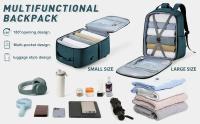Mochila de viaje impermeable para senderismo al aire libre para hombres y mujeres, mochila para computadora portátil de gran capacidad - details 2