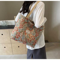Bolso de Hormigas Florales Vintage Bolso de Mano de Estilo Mori con Capacidad Grande, Cinturón Suave, Cierre de Cremallera, Azul Ideal para Mujeres, Work, Compras, Llevamiento Diario - details 6