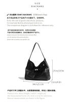 Slack bolso de mano de gran capacidad bolso de las mujeres nuevo bolso de ordenador de proximidad bolso de mensajero de hombro bolso grande negro - details 3